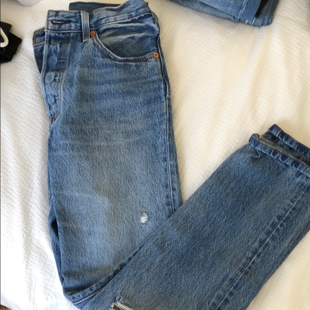 Levis 501 skinny jean
